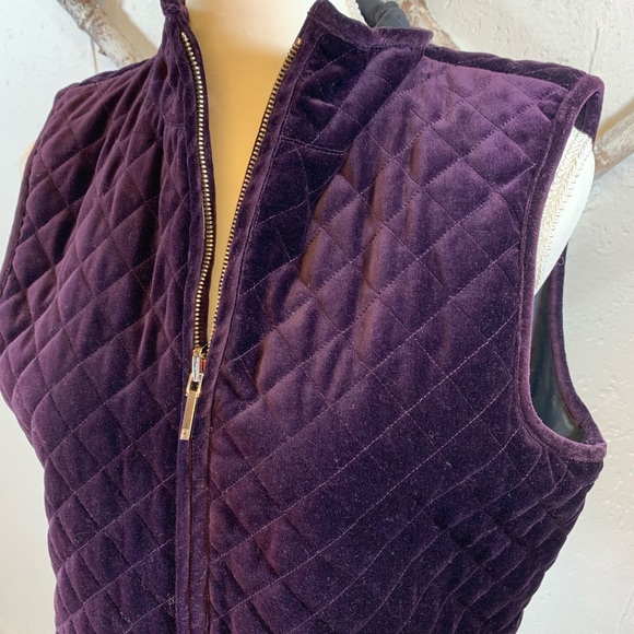 Chaps Jackets & Blazers - Chaps velvet reversible vest